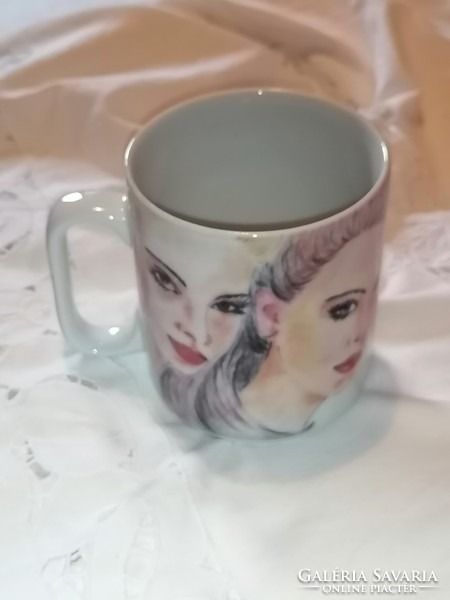 Very rare, half liter!!!, porcelain mug from the nineties