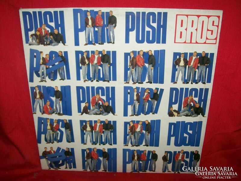 Bros - Push 1988 bakelit lemez