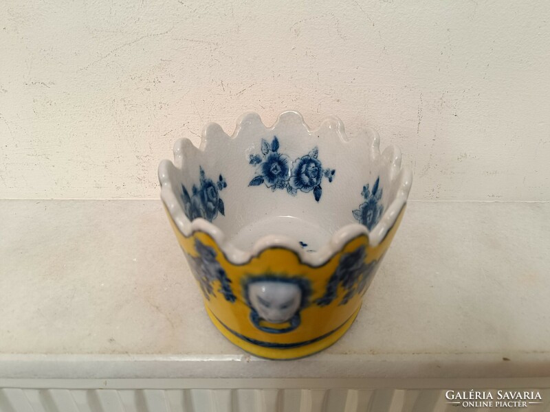 Antik kínai porcelán kínáló tálka festett 403 8085