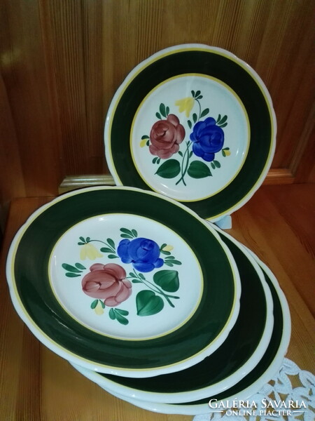 Villeroy & boch, old porcelain, hand painted large flat plate.....26 Cm.