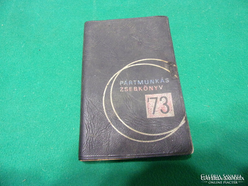 Party worker's pocket book 1973