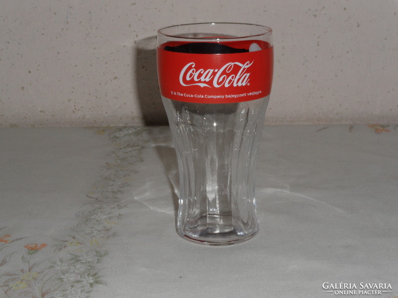 Coca cola üveg pohár ( 3 dl.-es )