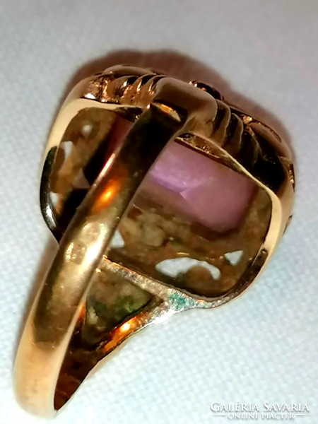 Vintage stílusú arany gyűrű  36.
