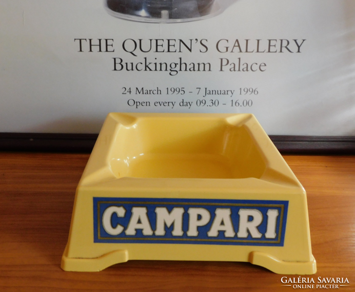 Campari vinyl ashtray - 60s-70s