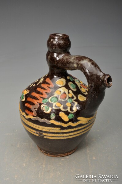 Ceramic jug, St. Mary's memorial, holy water jug, 16 cm