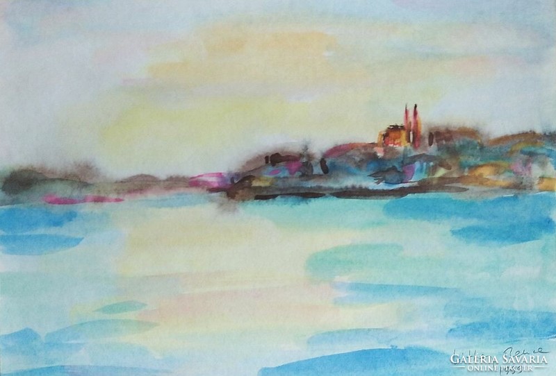 Litkey bence: his beautiful watercolor 