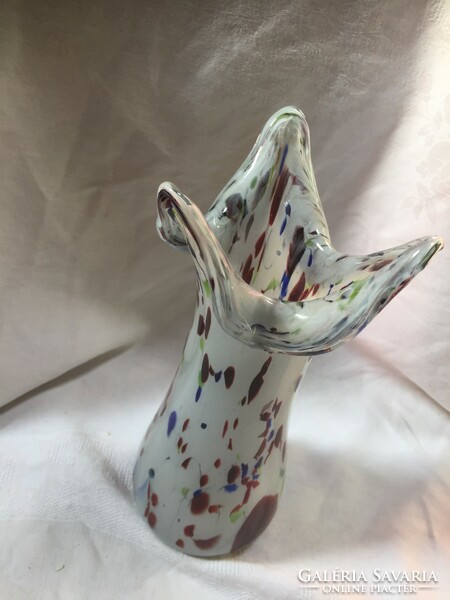 Hand made glass vase from Murano (n18) - hand made glass vase