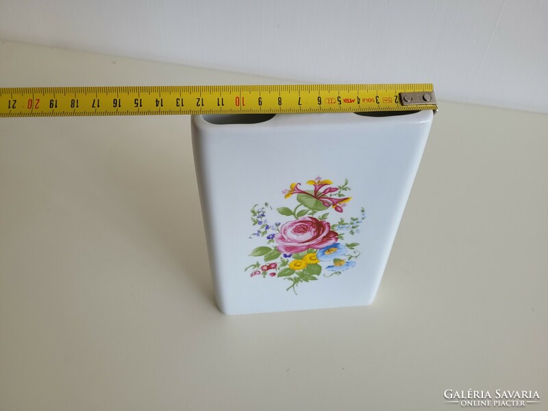 Old retro rosy floral porcelain hanging vaporizer rose pattern home accessory