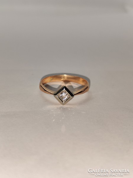 Vintage gyűrű gyémánttal