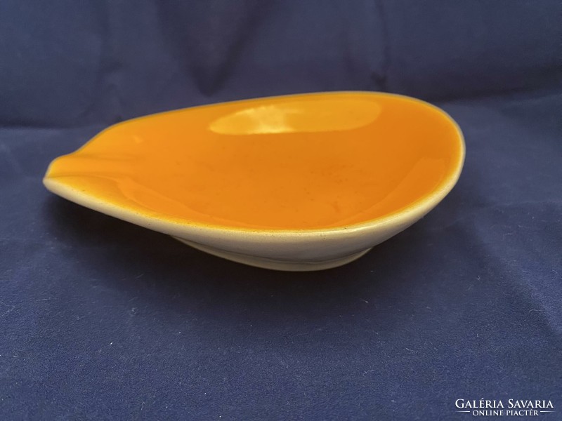 Bodrogkeresztúr orange ashtray, ashtray