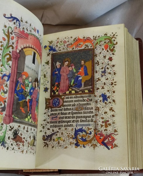 Facsimile edition of the book of hours of Catherine of Cleves (1440). (Liturgical book). Made in 980 copies...﻿