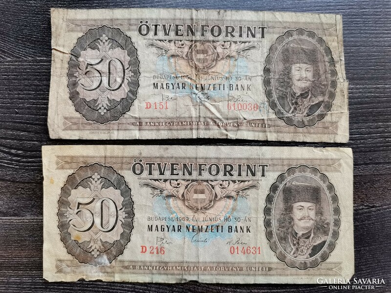 50 Forint 1969 F