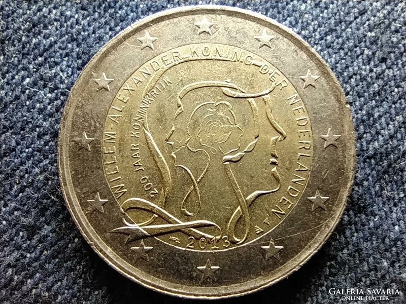 Netherlands 200 years of the kingdom 2 euro 2013 (id81584)