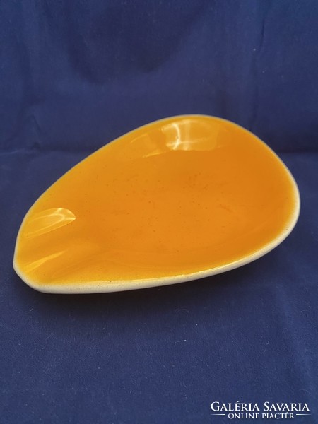 Bodrogkeresztúr orange ashtray, ashtray