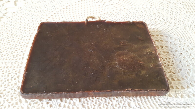 Antique ethnographic rarity, wax gingerbread mold