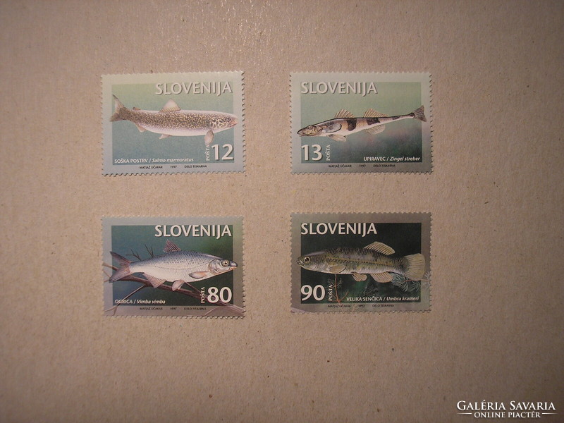 Slovenia fauna, fish 1997