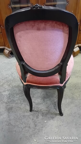 Restored neo-baroque salon chair