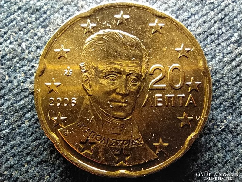 Görögország 20 euro cent 2006 UNC (id59954)