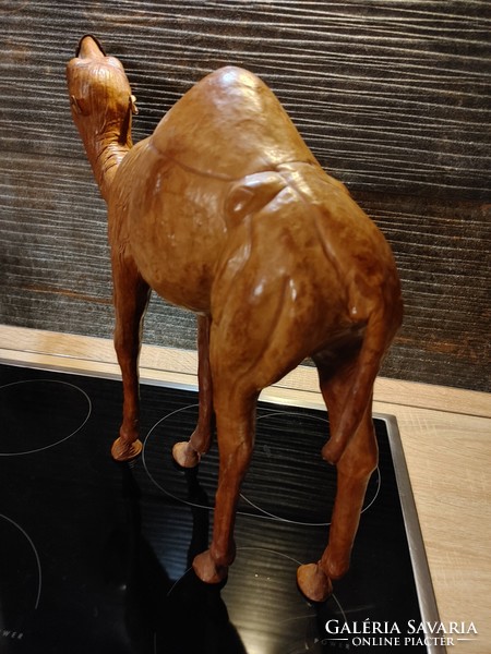 42 Cm leather-covered one-humped camel rarity room decoration floor decoration