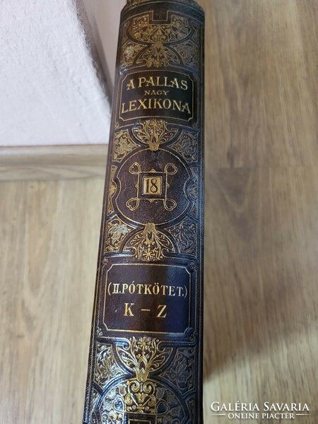 Pallas nagylexikona teljes sorozat  1-18 kötet nagyon szép állapotban