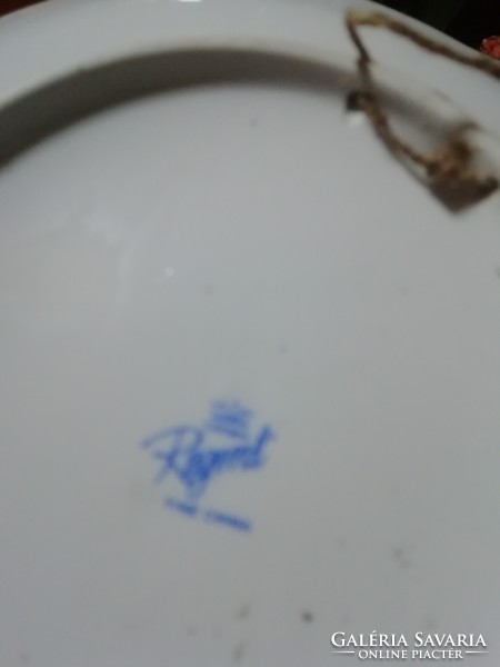 Romantikus porcelán tányér 1.a képeken látható állapotban
