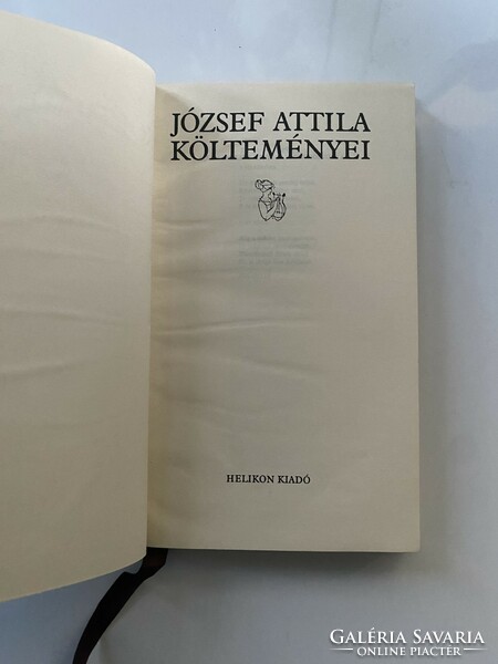 József Attila költeményei, Helikon kiadó 1985.