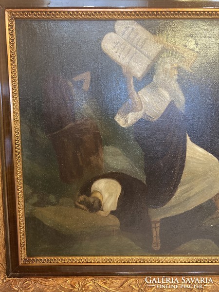 Ismeretlen festő: Mózes a kőtáblával