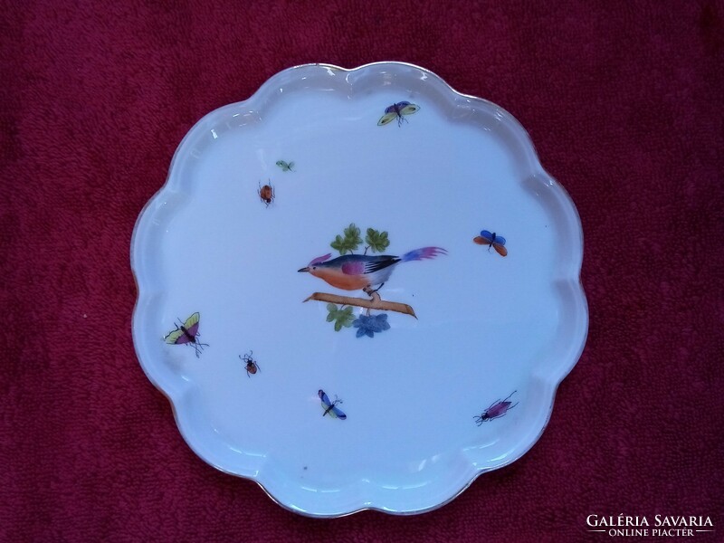 Herend bird pattern bowl