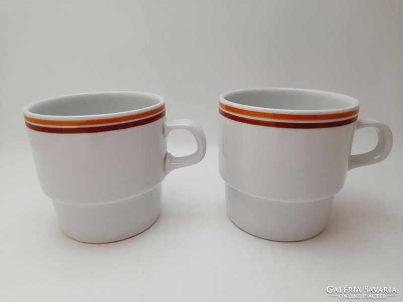 Alföldi striped mugs, 2 in one