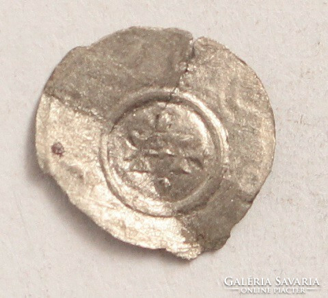 Silver iii. István /1162-72/ Árpádházi denar with certificate ref: éh 86
