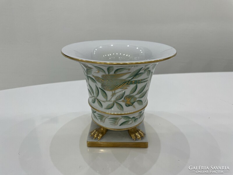 Herend zova vase with lion claw pattern