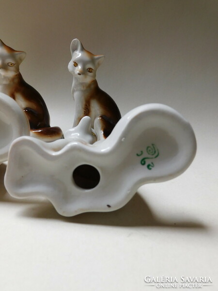 Polonne porcelain fox from the Soviet era