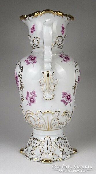 1P683 Nagyméretű Hollóházi porcelán váza 35 cm