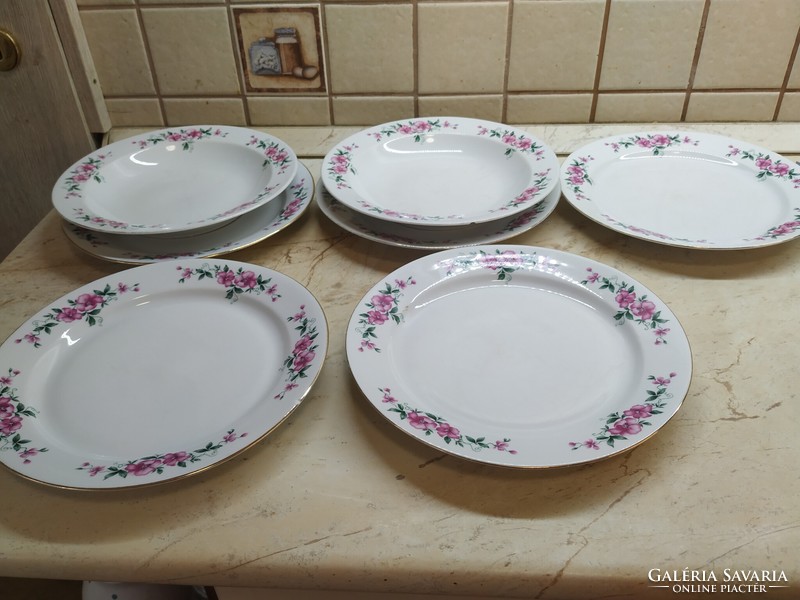 Alföldi porcelain plate 2+5 pieces for sale! Tableware for replacement