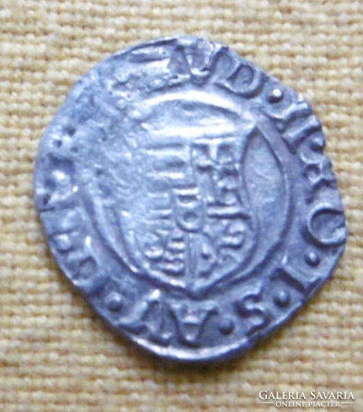 Silver rudolf /1576-1608/ 1589 denar certificate ref: éh 11a t1