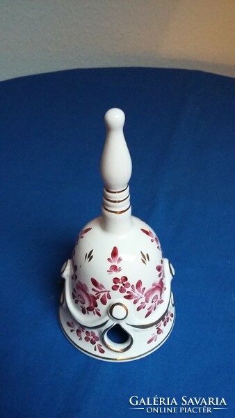 Old porcelain bell - h & m treadle