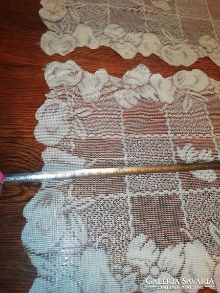 Old tablecloth 24. 2 pieces are in the condition shown in the pictures