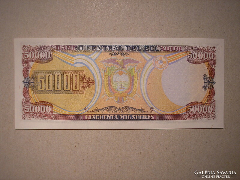 Ecuador-50 000 Sucres 1999 UNC