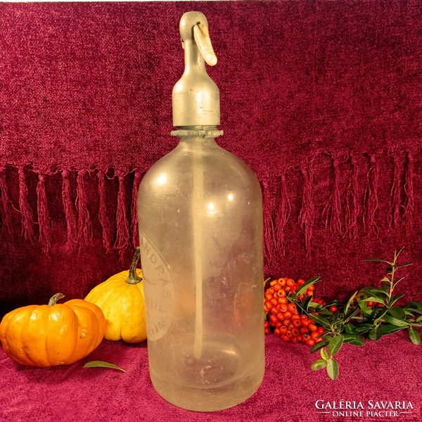 An old one-liter soda bottle, Szentistván