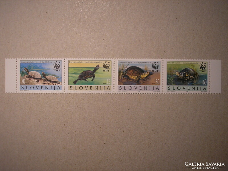 Szlovénia-Fauna, WWF teknősök 1996