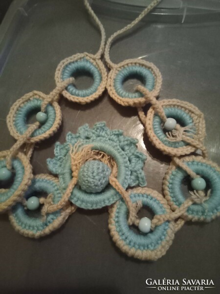 Crochet necklace