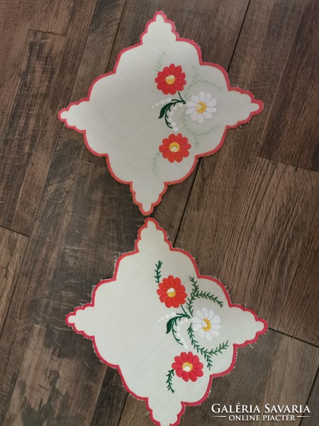 Handmade embroidered tablecloth