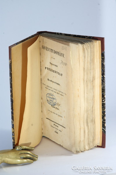1836 - Vajda Péter füvészkönyve - 8 rézmetszeten 368 növényi ábrával RITKA !!