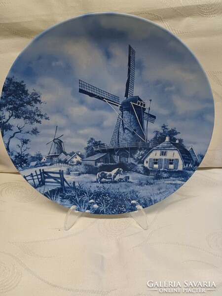 Delftware Dutch wall plate
