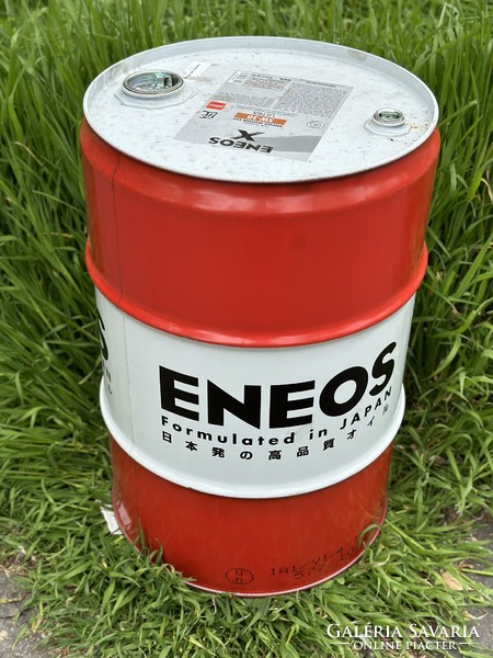 Eneos Japanese motor oil barrel for sale empty for decorative purposes