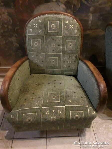 2 pcs. Art deco armchair