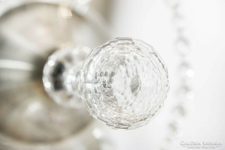 Gyönyörű Muranoi kristály üveg csillár a 70-es évekből - 01623