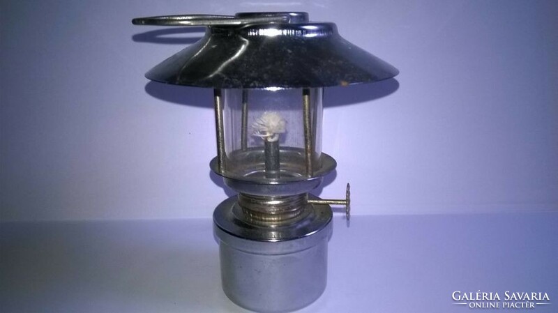 Mini petróleumlámpa 11. - polcdísz