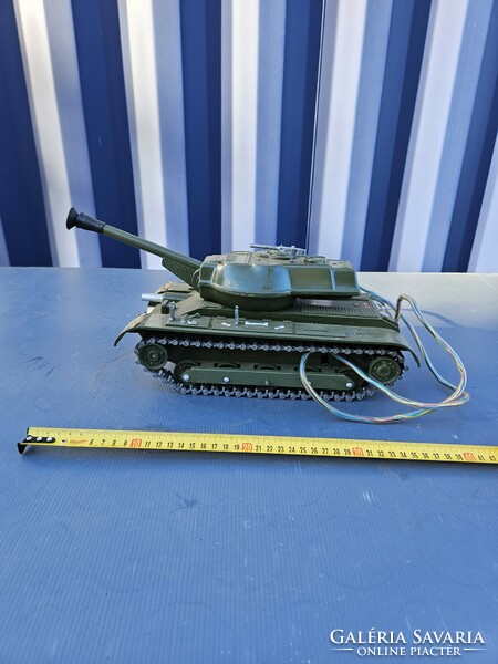 Retro Távirányítós Tigris tank