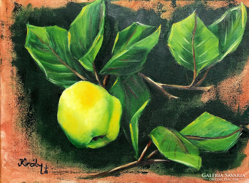 Birs - 30 x 40 cm oil painting